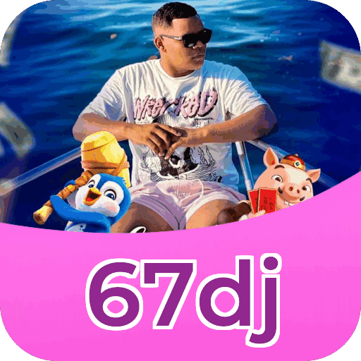 Passo a passo visual mostrando processo de download e instalação do aplicativo 67dj